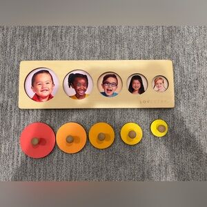 Lovevery Colorful Circle Puzzle for Kids